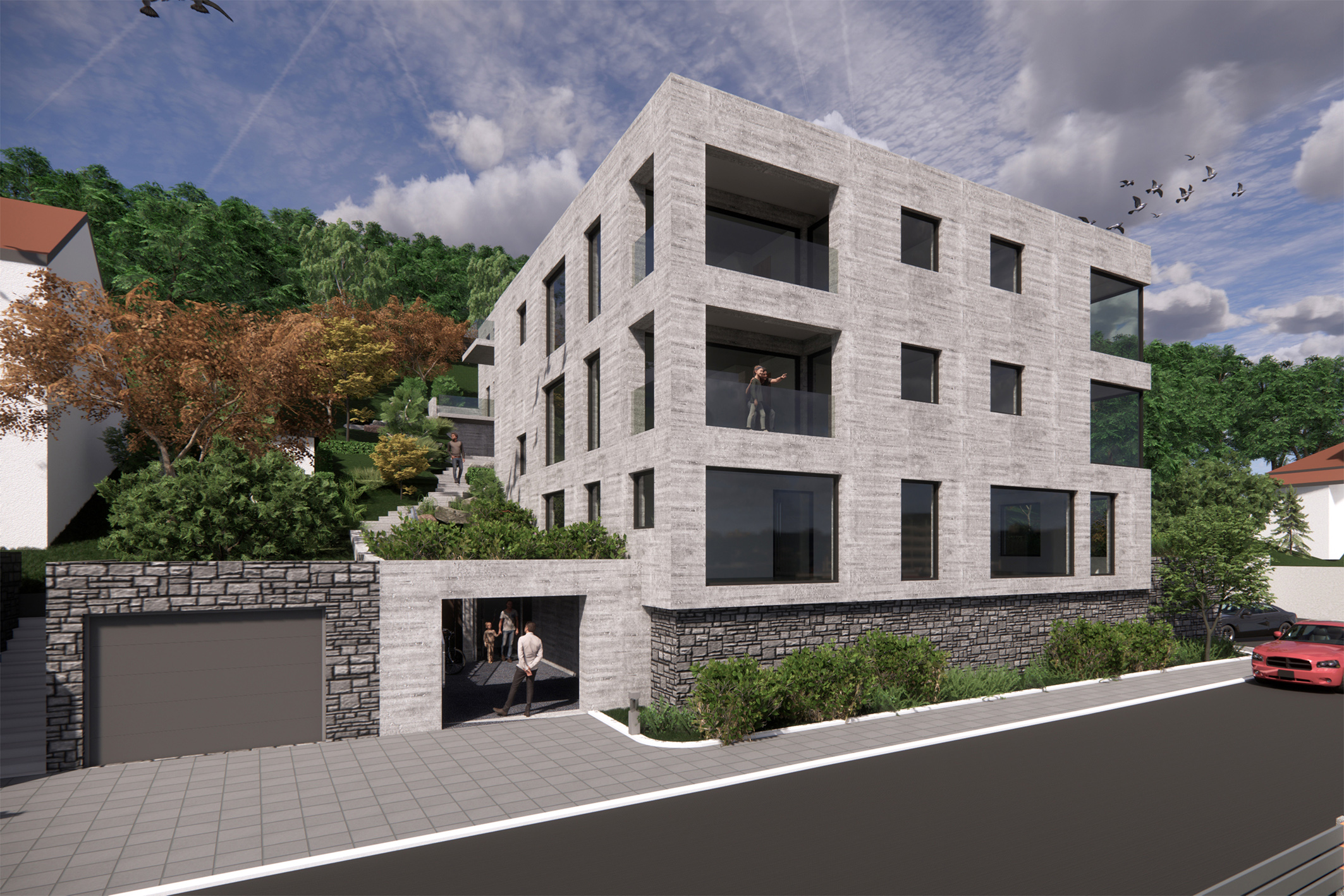 regensburg; Jürgen Haller; Architektur; Winzerer Höhen; Wohnanlagen; Neubau; Design